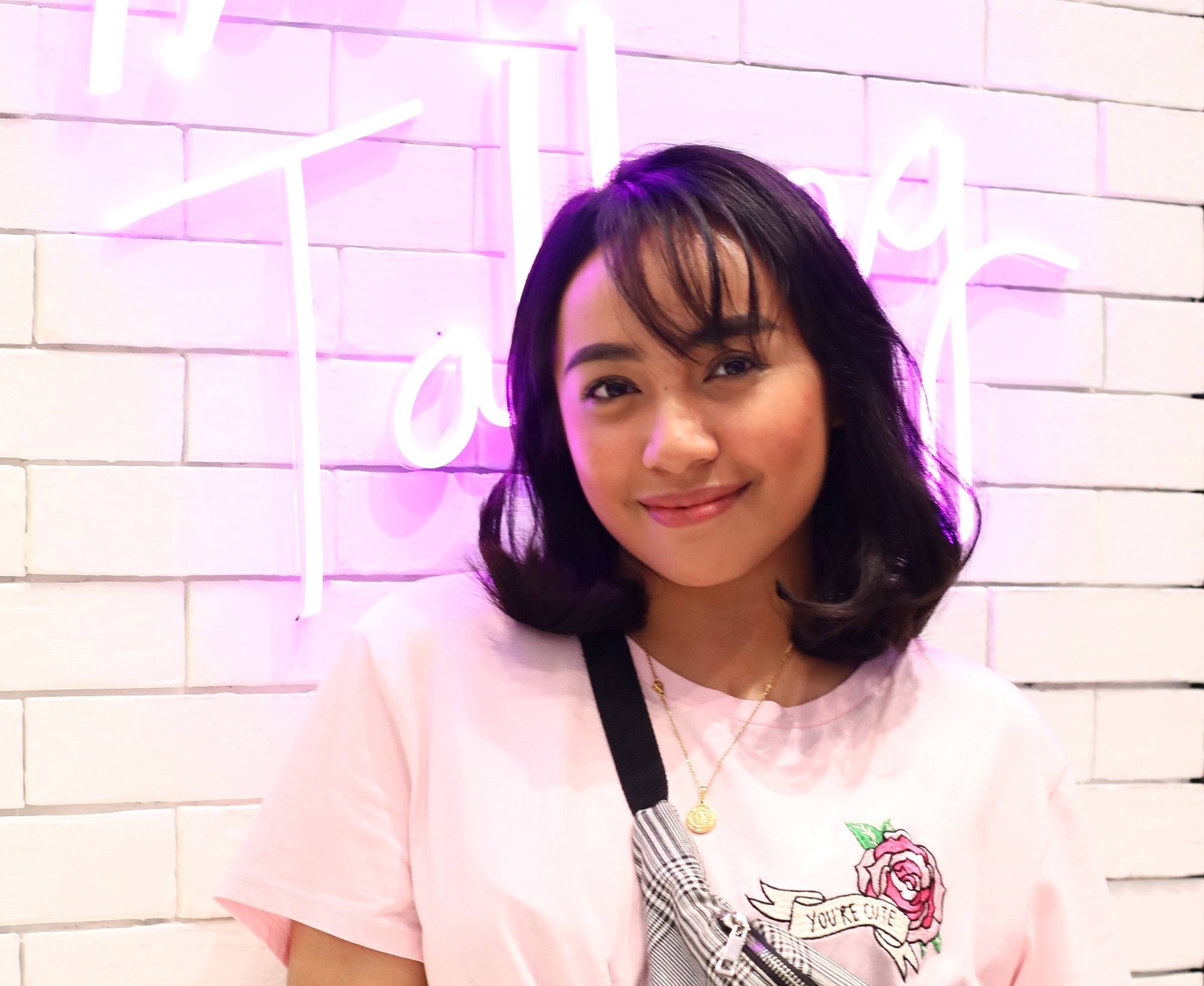 Asiab woman with Korean-inspired bob and see-through bangs by Jay Wee