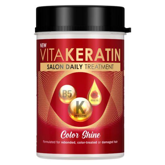 Tub of Vitakeratin Treatment Color Shine