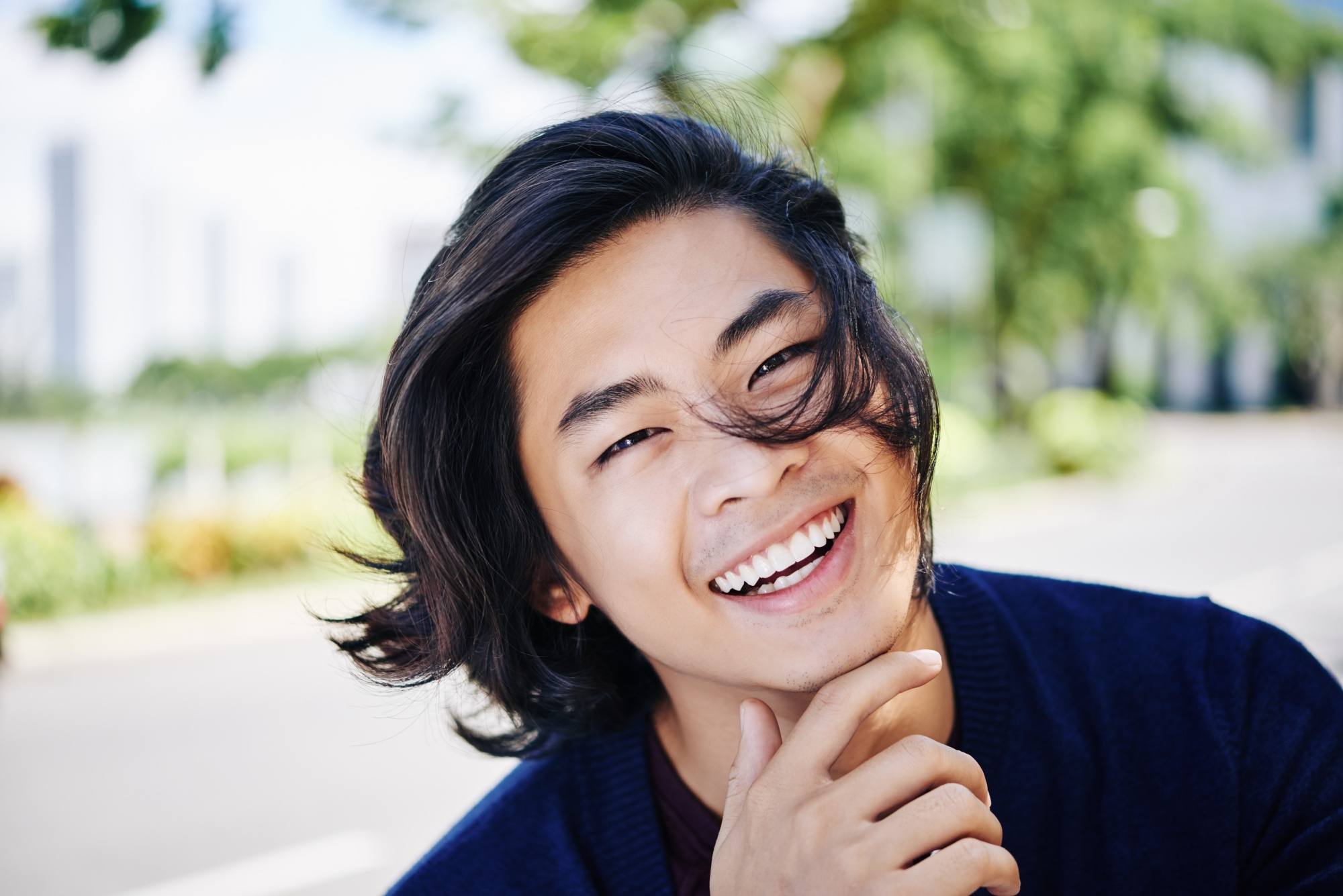 18,700+ Asian Man Long Hair Stock Photos, Pictures & Royalty-Free Images -  iStock | Long hair man