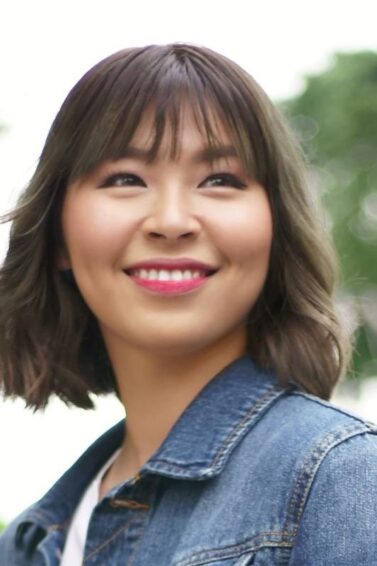 Asian woman with see-through bangs