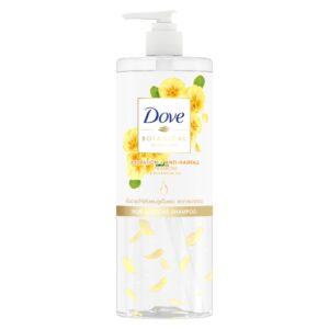 Bottle of Dove Botanical Anti Hair Fall Shampoo Silicone Free Primrose