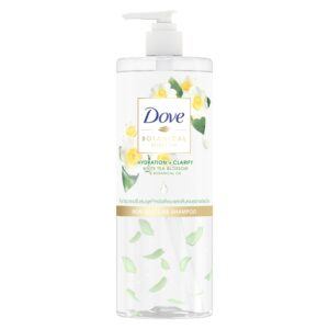 Bottle of Dove Botanical Silicone Free Shampoo for Fresh Hair Clarify