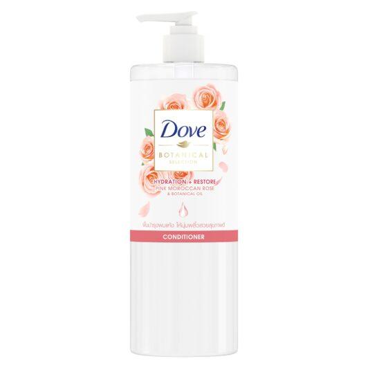 Bottle of Dove Botanical Hair Conditioner for Damaged Hair Restore
