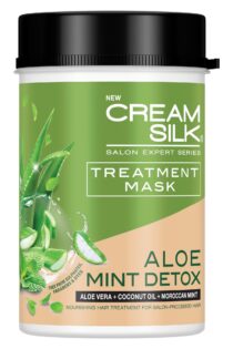 Tub of Cream Silk Treatment Mask Aloe Mint Detox