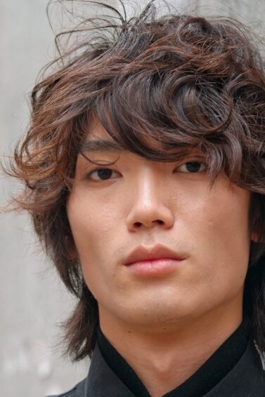 Korean Down Perm Tutorial for Thick Side Hair | Brute Choi - YouTube