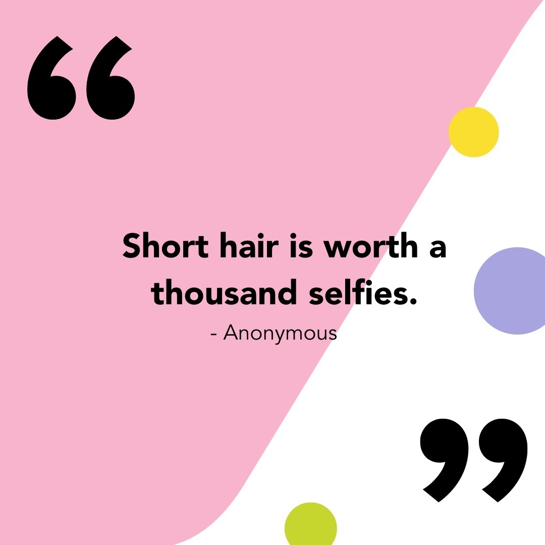 147 Best Hair Quotes & Sayings for Instagram Captions [Images] | Short hair  quotes, Hair captions for instagram, Hair quotes