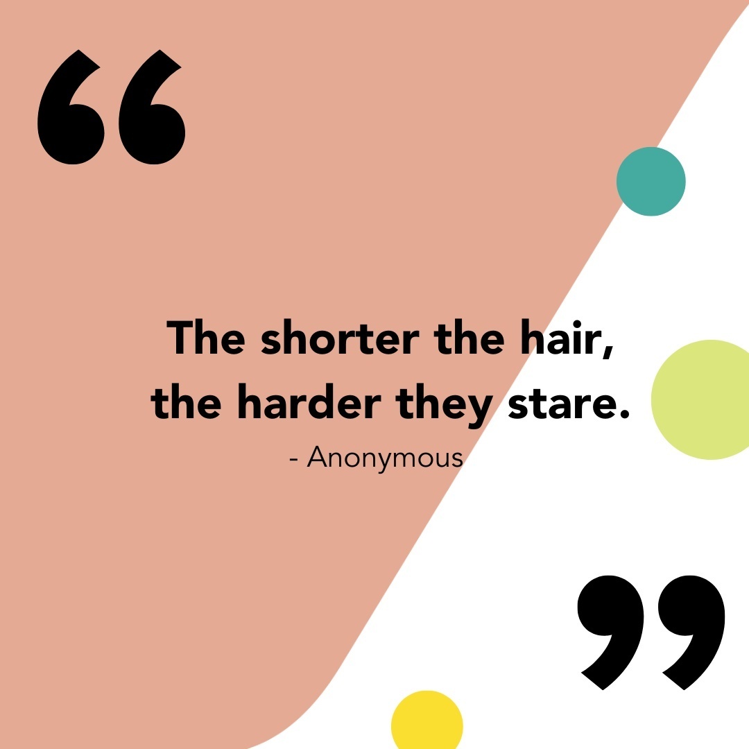 PEACH & BLACK Instagram Posts | 9 Hair Quotes by Famous People + 9 Digital  Papers - LuvlyLongLocks